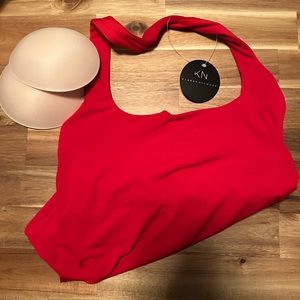 NEW KN Brami Square Neck Halter